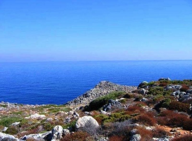 Tersanas Chania Kreta, Tersanas Chania: Grundstück direkt am Meer zum Verkauf - atemberaubende Aussicht Grundstück kaufen